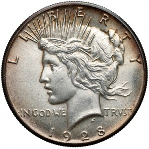 USA, Dolar 1928, Filadelfia - Peace Dollar
