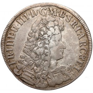 Niemcy, Brandenburgia-Prusy, Fryderyk III, 2/3 talara 1691 W-H