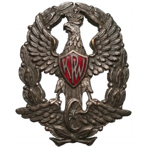 Miniatura odznaki Kolejowego Przysposobienia Wojskowego