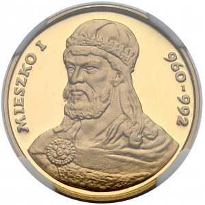 2.000 złotych 1979 Mieszko I - NGC PF64 UC