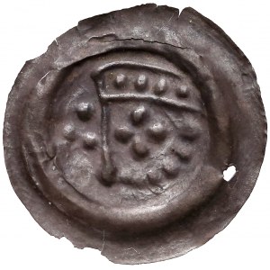 Zakon Krzyżacki, Brakteat Toruń - Ramię z proporcem (1236-1248)