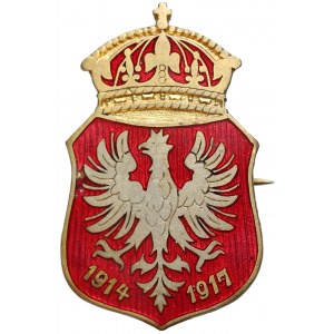 Odznaka Schronisko Legionistów z 1917 roku