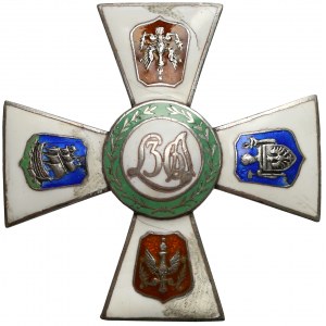 Odznaka oficerska 36 Pułku Piechoty Legii Akademickiej z Warszawy