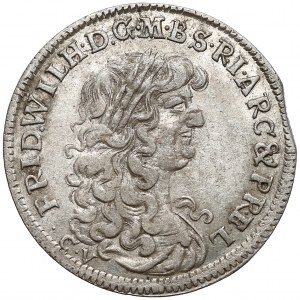 Niemcy, Prusy, Fryderyk Wilhelm, Szóstak 1674 CV, Królewiec 