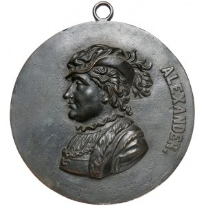 Medalion (127 mm) Aleksander Jagiellończyk (według Mintera)