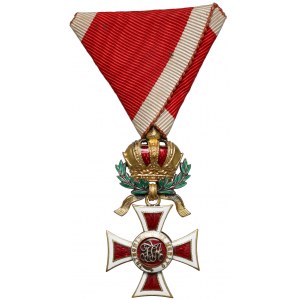 Austro-Węgry, Order Leopolda, Krzyż kawalerski - z dekoracją