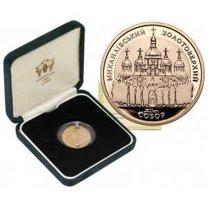 Ukraine, GOLD 100 Hryven 1998 - St. Michaelskloster (Kiew)