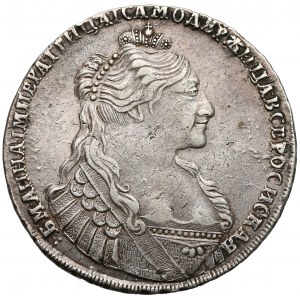 Rosja, Anna, Rubel 1735, Moskwa