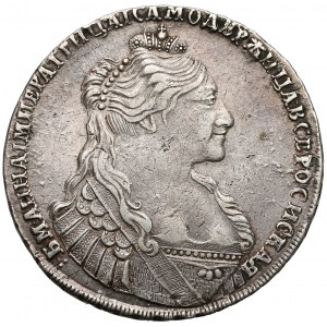 Russia, Anna Ioannovna, Ruble 1735, Moscow