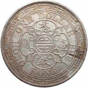 Hongkong, Wiktoria, Dolar 1868