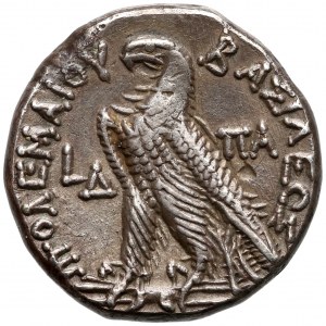 Egipt, Ptolemeusz IX Soter (116-106pne), Tetradrachma
