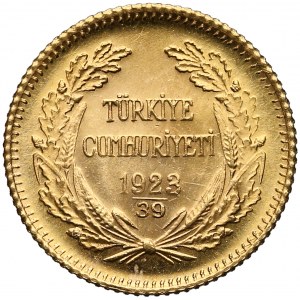 Türkei, 25 Kuruş 1923/39 (AD 1962)