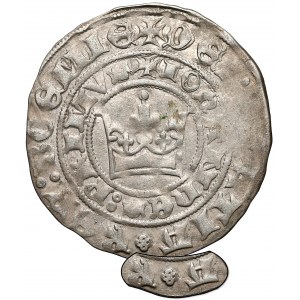 Czechy, Jan I Luksemburski (1310-1346), Grosz praski - rozeta - rzadki