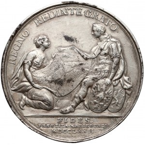 Medal pruski na I rozbiór Polski 1772