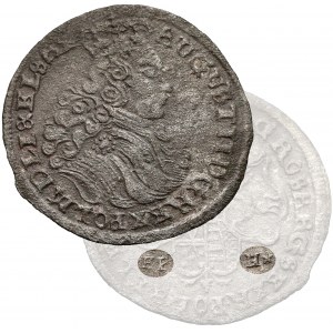 August II Mocny, Szóstak Lipsk 1706 EPH - b. rzadki