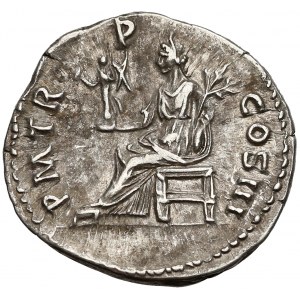 Hadrian, Denar Rzym (119-122) - Pax