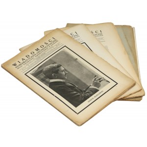 Wiadomości numizmatyczno-archeologiczne, 1924-1927 (4szt)