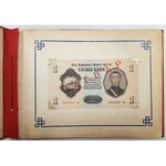 Mongolia, komplet WZORÓW 1-100 tugrik 1955 w bankowym etui (7szt)