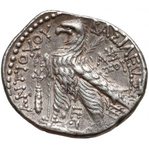 SYRIA, Seleukid Kingdom, Antiochus VII Euergetes-Sidetes, Tetradrachm Tyre (136/5 BC)