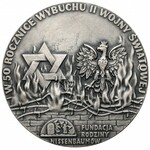 Medale SREBRO Fundacja Rodziny Nissenbaumów 1989 - zestaw (2szt)
