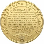 Skarby SAP 500 złotych 2015 - Władysław Warneńczyk