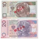 WZORY 10-200 złotych 1994 nr 1679/1869 - zestaw (5szt)