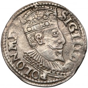 Zygmunt III Waza, Trojak Olkusz 1595 - błąd DG - POLON (brak R)