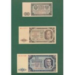 Banknoty emisji 1948-65 w folderze NBP (6szt)