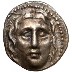 Grecja, Karia, Knidos, Didrachma (190-167pne) - piękny