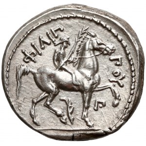 Macedonia, Philip II, AR tetradrachm, Amphipolis (ca 323-315 BC) posthumous issue