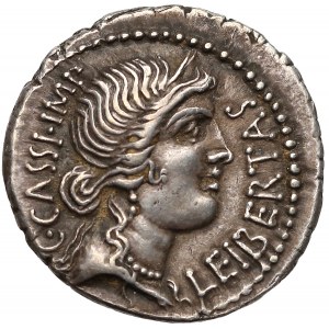 C. Cassius Longinus (42pne), Denar - rzadki