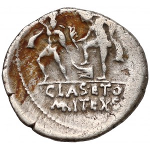 Pompejusz Sekstus (42-40pne), Denar - rzadki