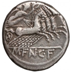 M. Fannius C.f. (123pne), Denar