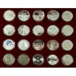 Podwójny KOMPLET monet srebrnych 1995-2016 (532szt)