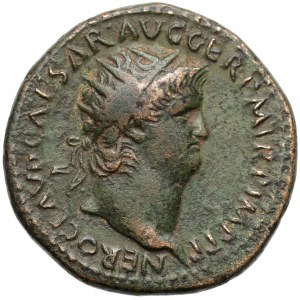 Neron, Dupondius Rzym (65r.) - Roma