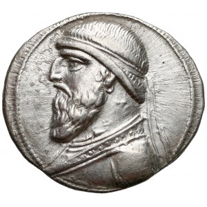 Partia, Mithradates II (123-88pne), Tetradrachma - rzadka i b. ładna