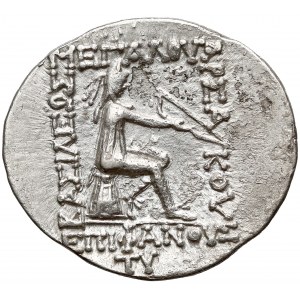 Partia, Mithradates II (123-88pne), Tetradrachma - rzadka i b. ładna