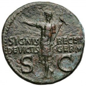 Germanik, Dupondius Rzym (37-41) - rzadki