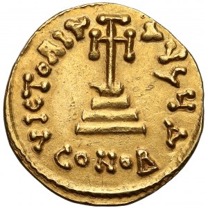 Bizancjum, Konstans II i Konstantyn IV (641-668), Solidus Konstantynopol