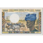 Mali, 5.000 Francs (1972-84) - PMG 40