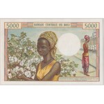 Mali, 5.000 Francs (1972-84) - PMG 40