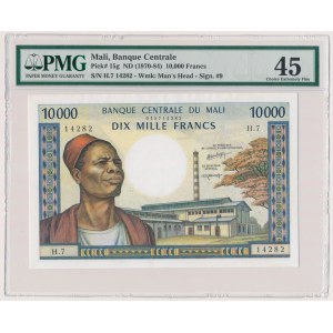Mali, 10.000 Franken (1970-84) - PMG 45