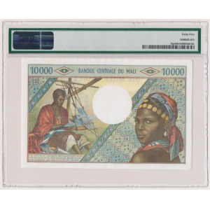 Mali, 10.000 Francs (1970-84) - PMG 45