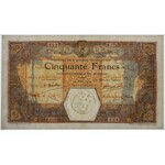French West Africa, 50 Francs 1929 - PMG 45
