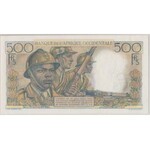 French West Africa, 500 Francs 1950 - PMG 35