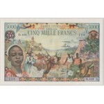Äquatorialafrikanische Staaten, 5.000 Franken (1963) - PMG 40