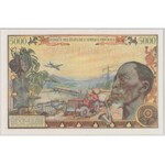 Republika Środkowoafrykańska, 5.000 franków 1980 - PMG 40