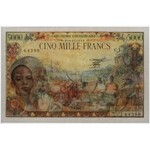 Central African Republic, 5.000 Francs 1980 - PMG 40