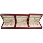 Polish Mint - Belarus, Set GOLD & SILVER Orthodox Saints 2008