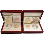 Polish Mint - Belarus, Set GOLD & SILVER Orthodox Saints 2008